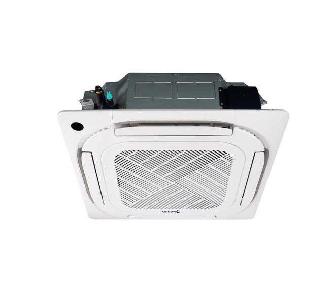 NØRDIS kasetinis oro kondicionierius NIC-NOA30+panelė 24-55+WF-MC 8.79/9.38kW